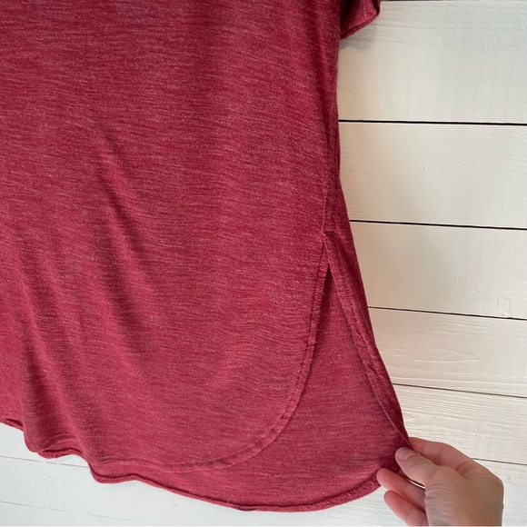 Madewell Oversized Anthem Side Slit Tee - Picture 3 of 5